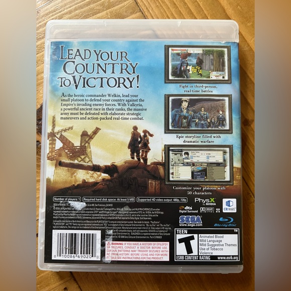 Valkyria Chronicles PlayStation 3 - Picture 2 of 3